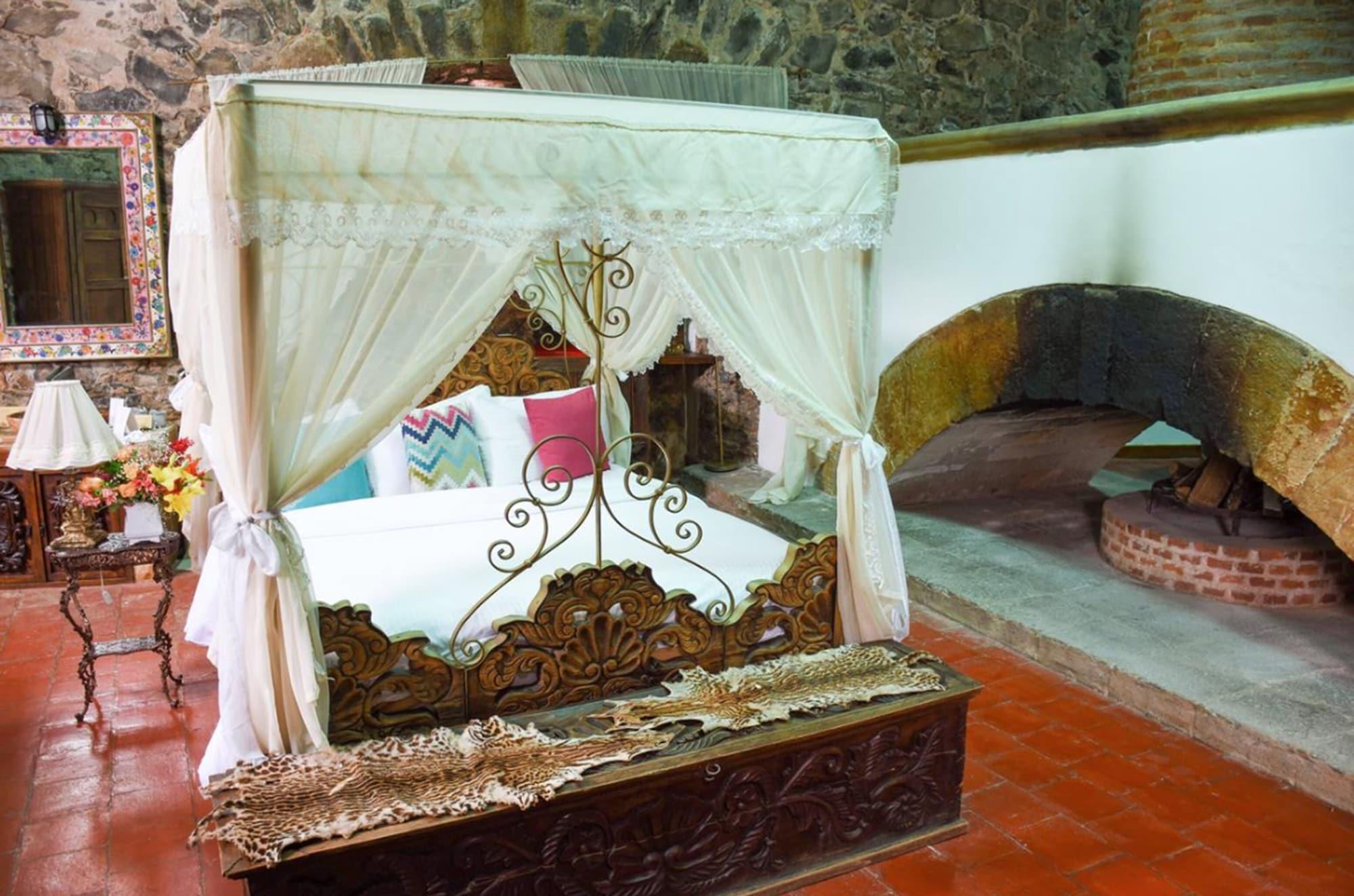 ホテル Hacienda Santa Maria Regla ウアスカ・デ・オカンポ エクステリア 写真