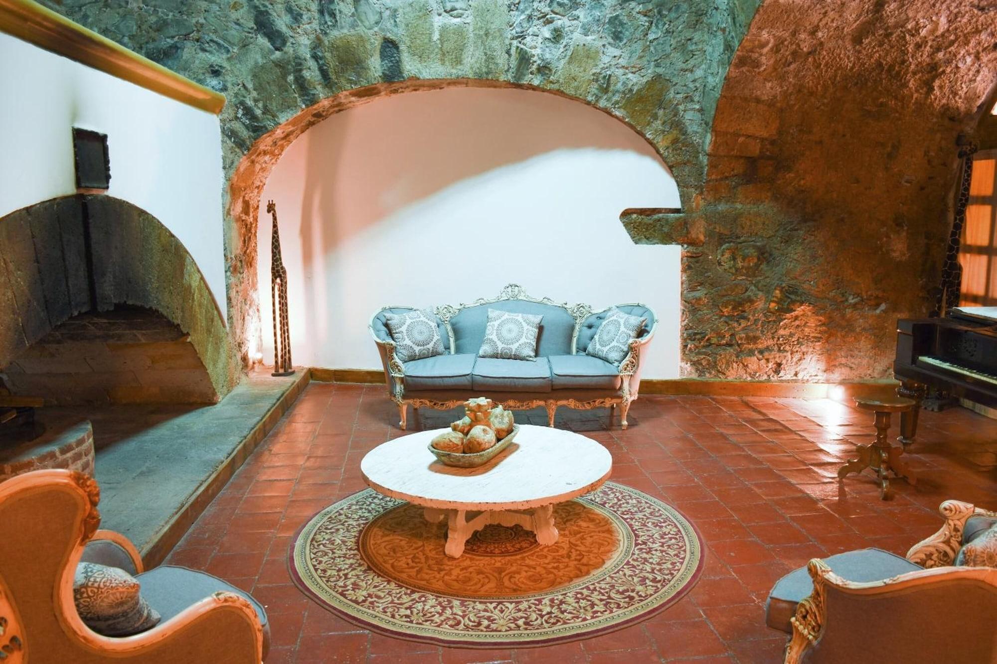 ホテル Hacienda Santa Maria Regla ウアスカ・デ・オカンポ エクステリア 写真