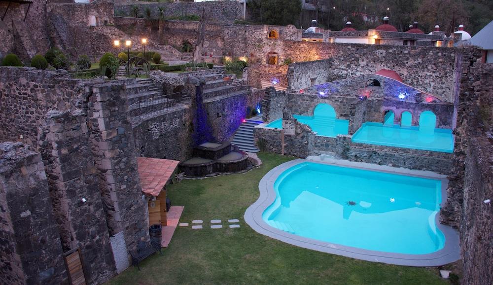 ホテル Hacienda Santa Maria Regla ウアスカ・デ・オカンポ エクステリア 写真