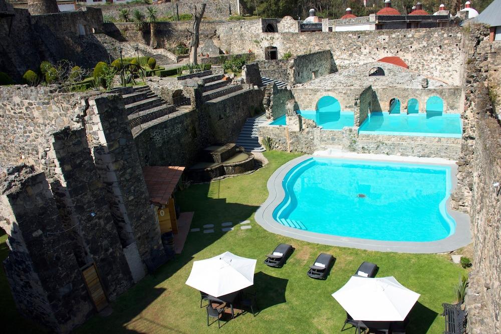 ホテル Hacienda Santa Maria Regla ウアスカ・デ・オカンポ エクステリア 写真
