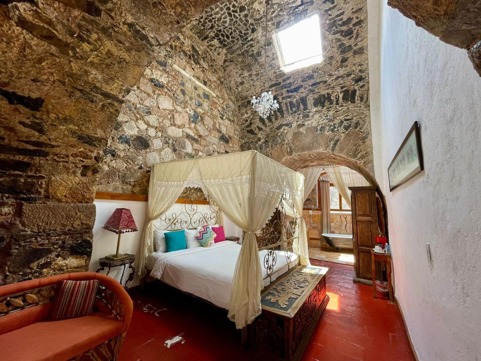 ホテル Hacienda Santa Maria Regla ウアスカ・デ・オカンポ エクステリア 写真