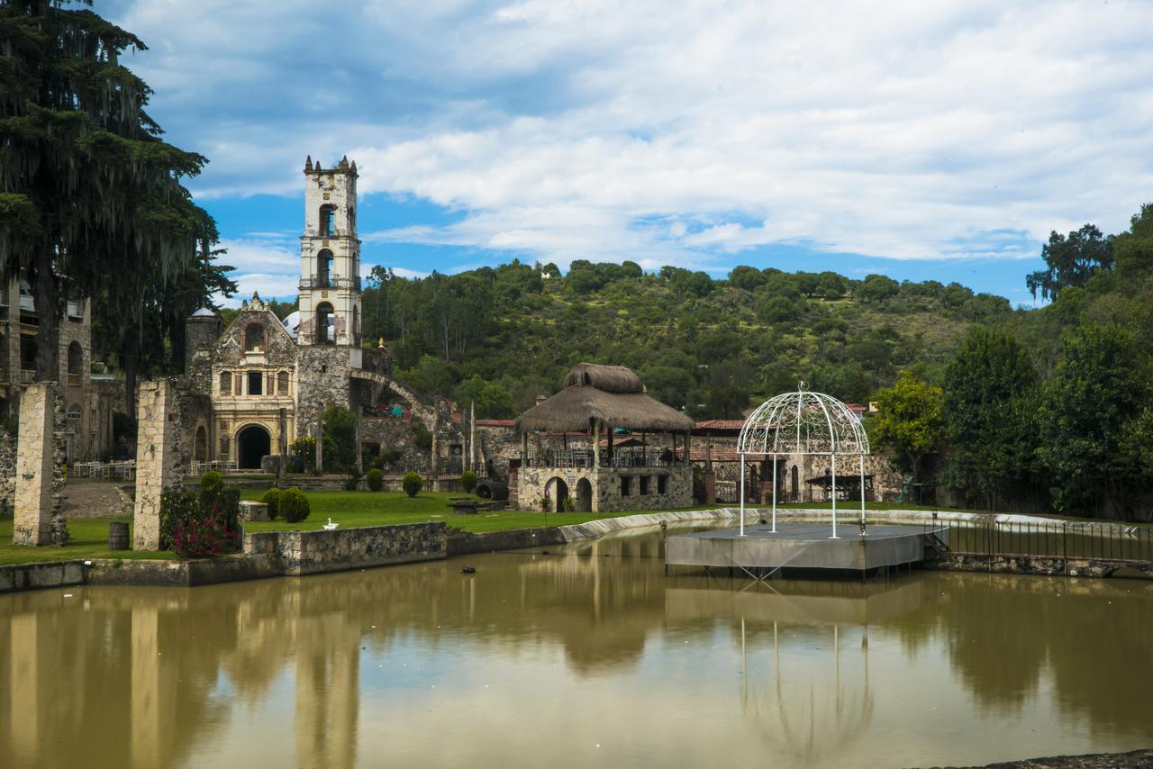 ホテル Hacienda Santa Maria Regla ウアスカ・デ・オカンポ エクステリア 写真