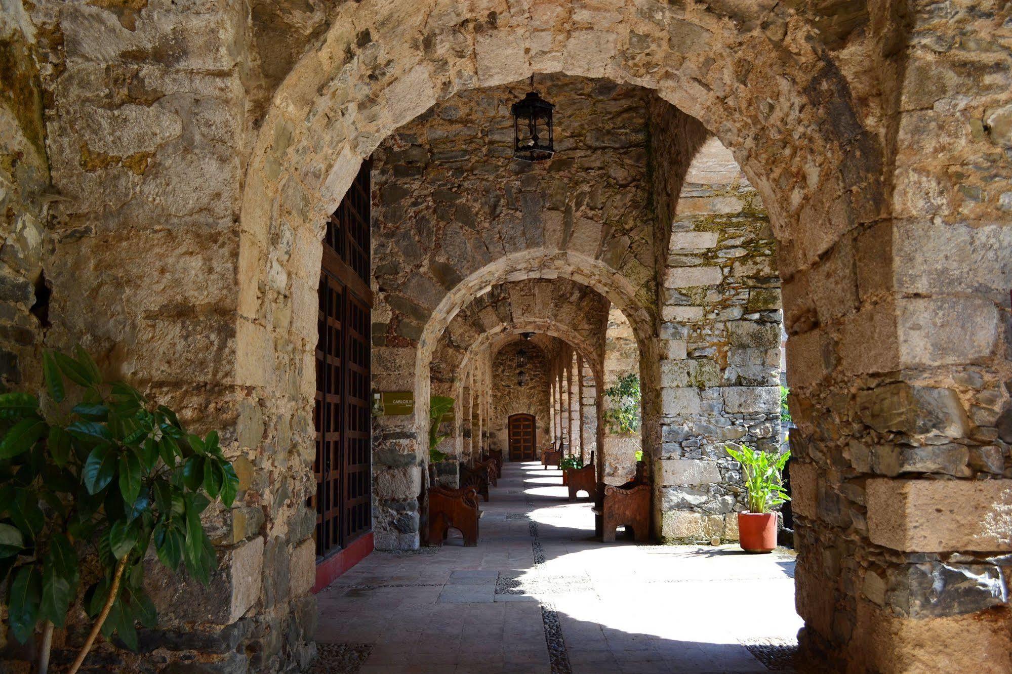 ホテル Hacienda Santa Maria Regla ウアスカ・デ・オカンポ エクステリア 写真