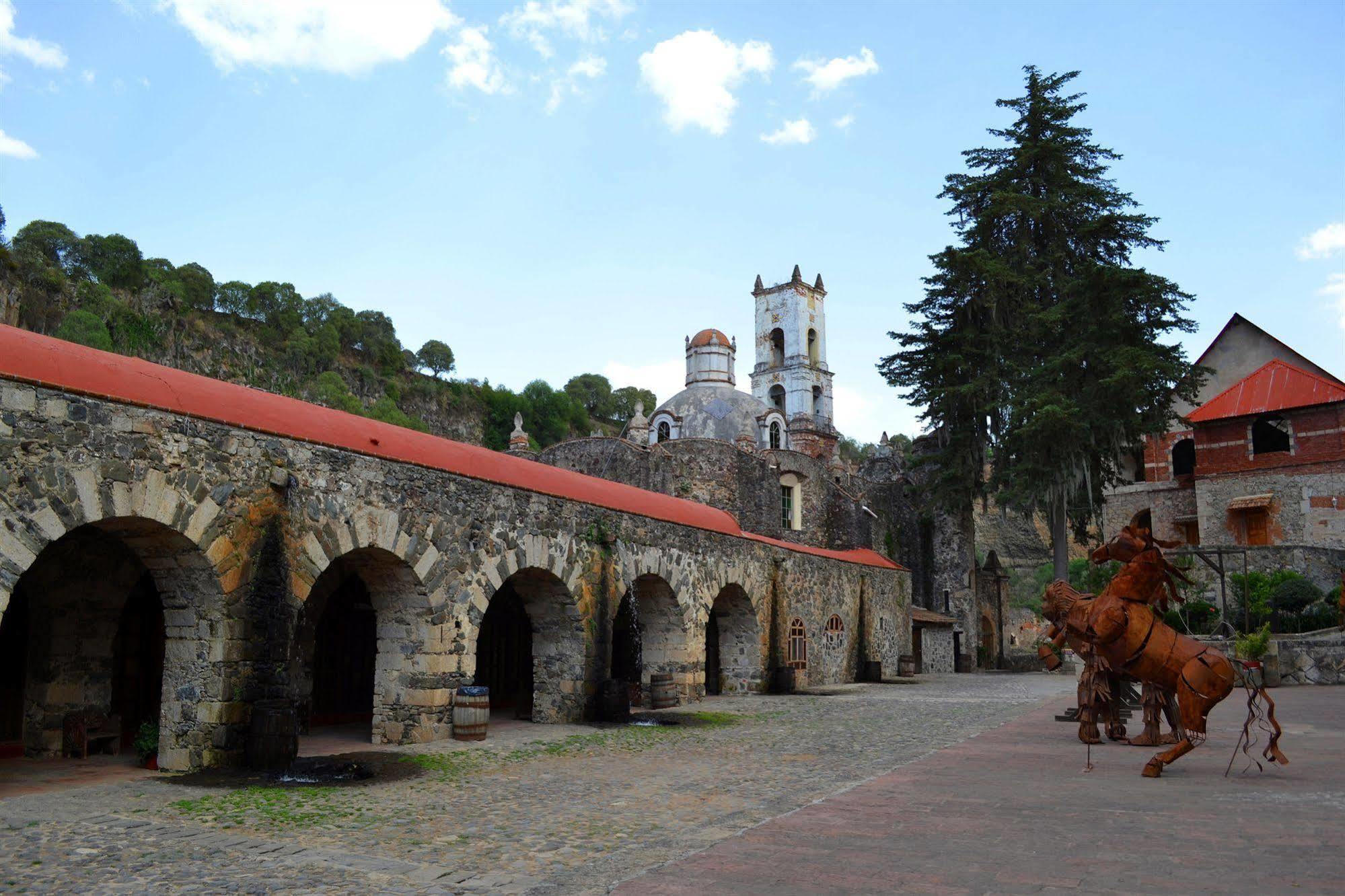 ホテル Hacienda Santa Maria Regla ウアスカ・デ・オカンポ エクステリア 写真
