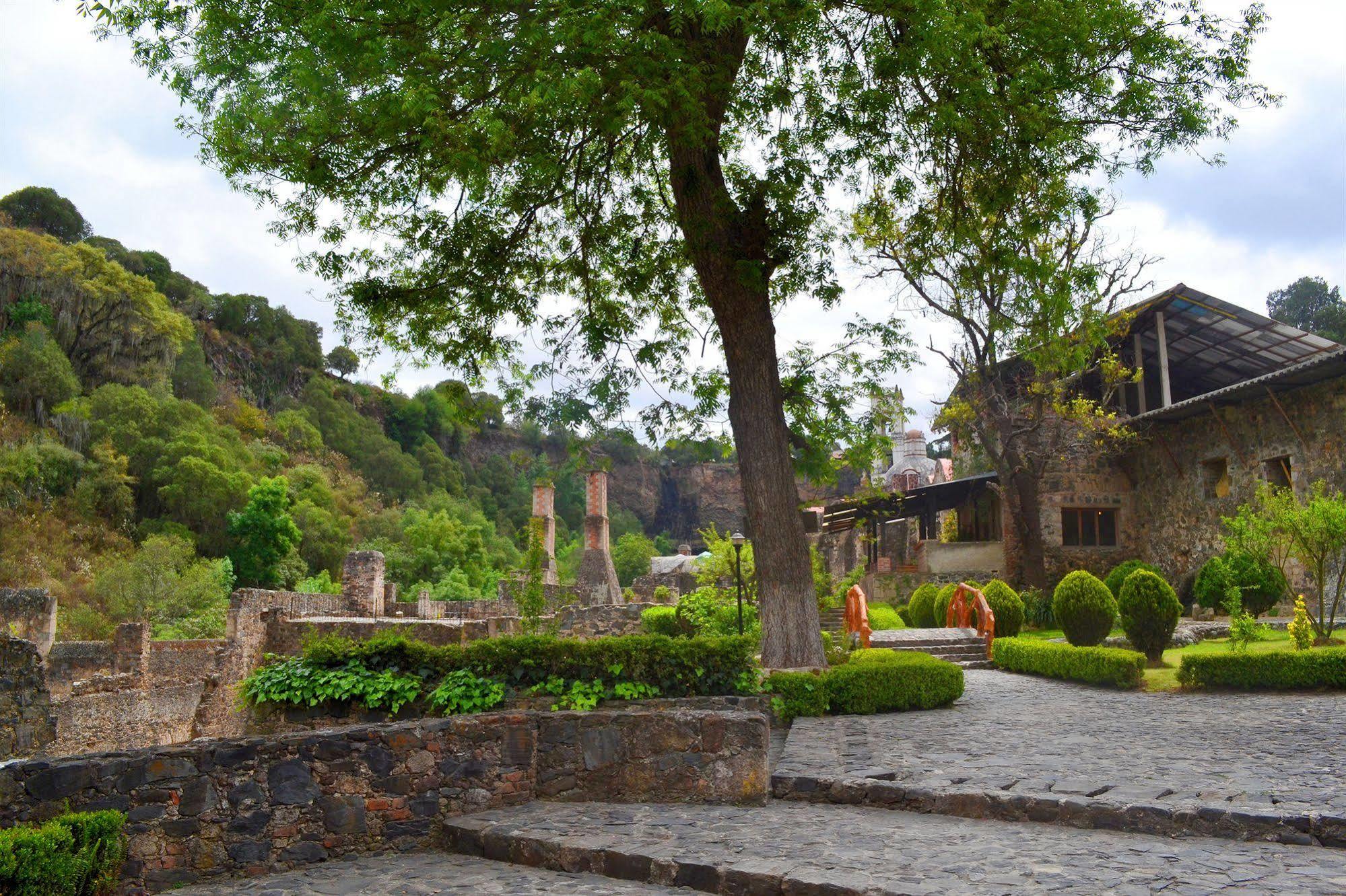 ホテル Hacienda Santa Maria Regla ウアスカ・デ・オカンポ エクステリア 写真